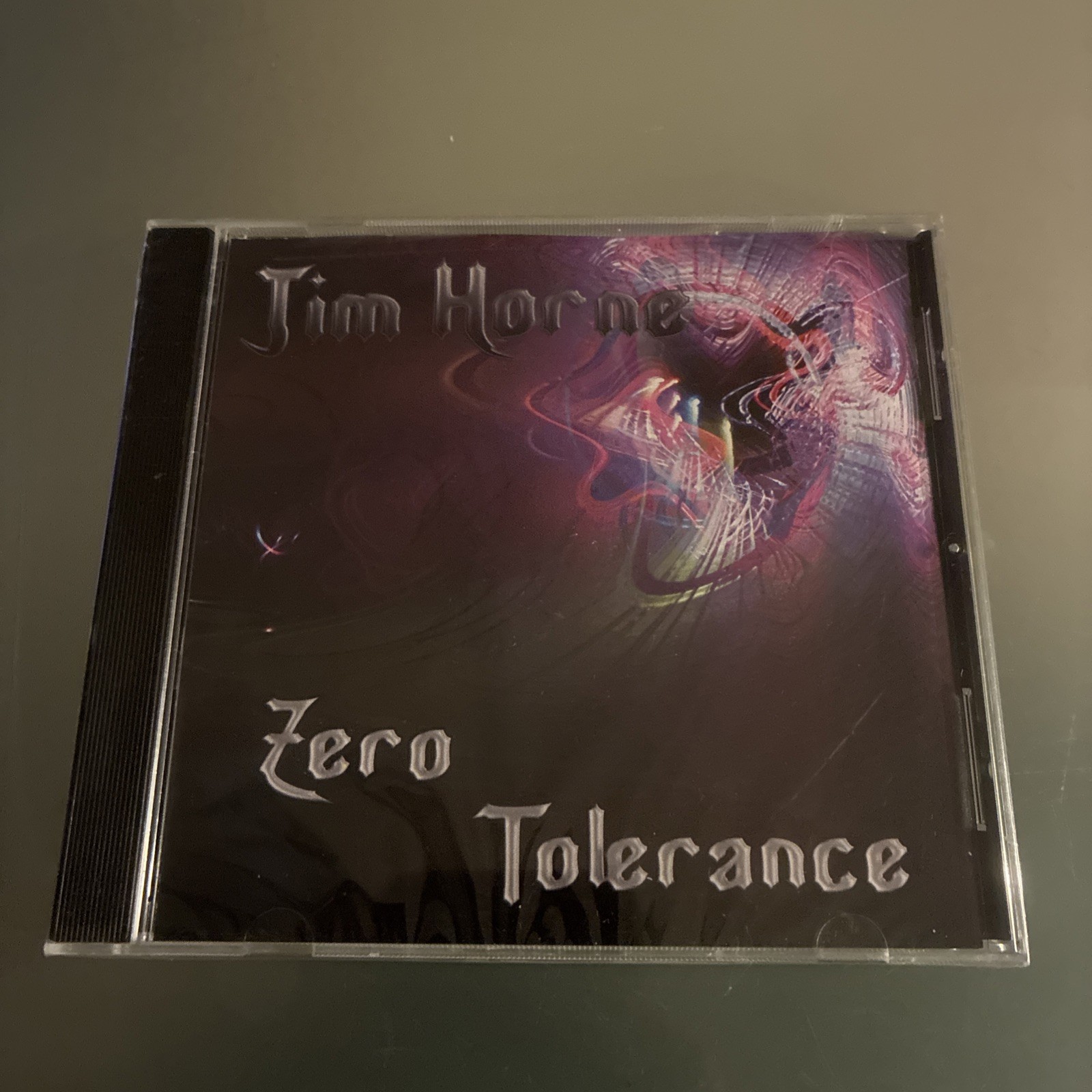 Jim Horne - Zero Tolerance CD (2005) NEW SEALED Rare Instrumental Shred Metal