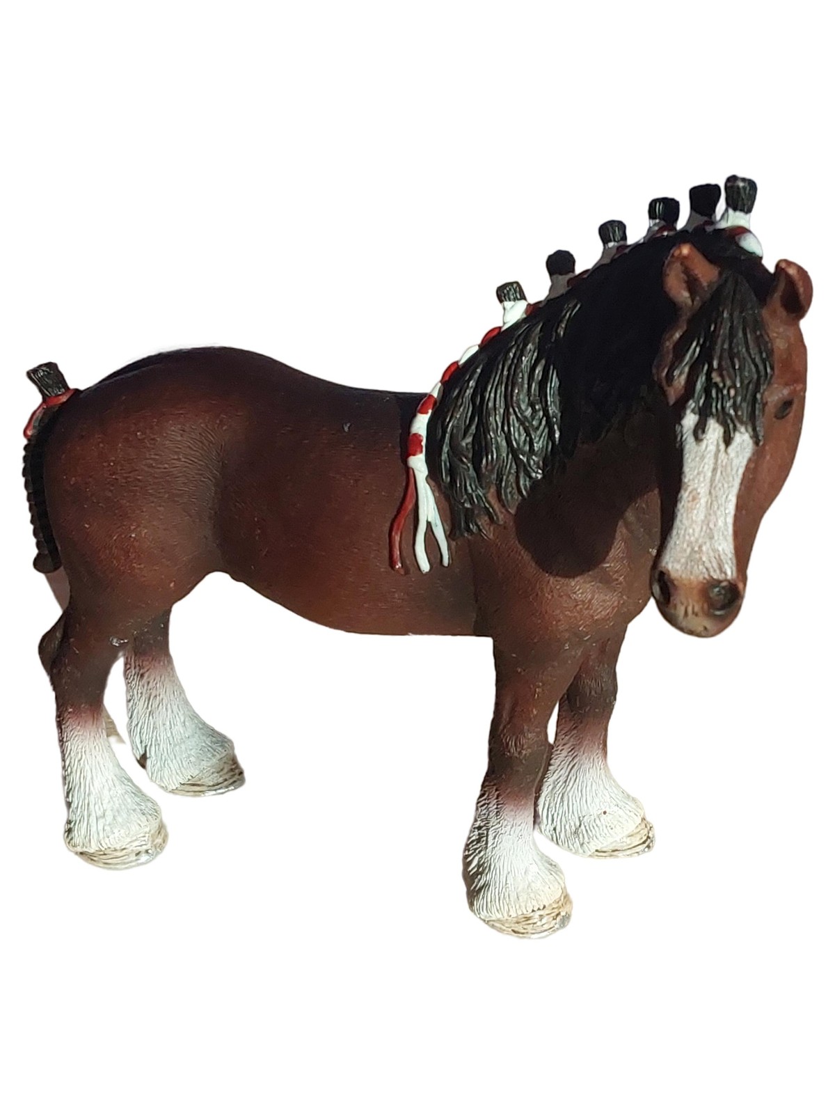 Schleich Shire Horse stallone marrone cavallo personaggio gioco bambini dai 3 anni