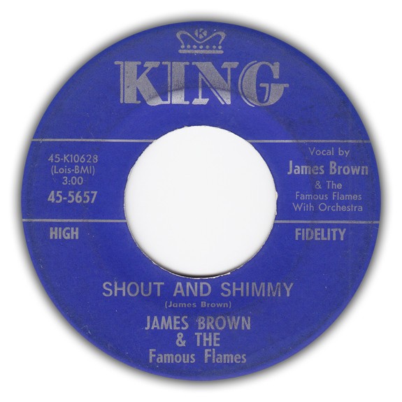 James Brown & The Famous Flames - Shout And Shimmy (7") (Very Good (VG)) Vinyl