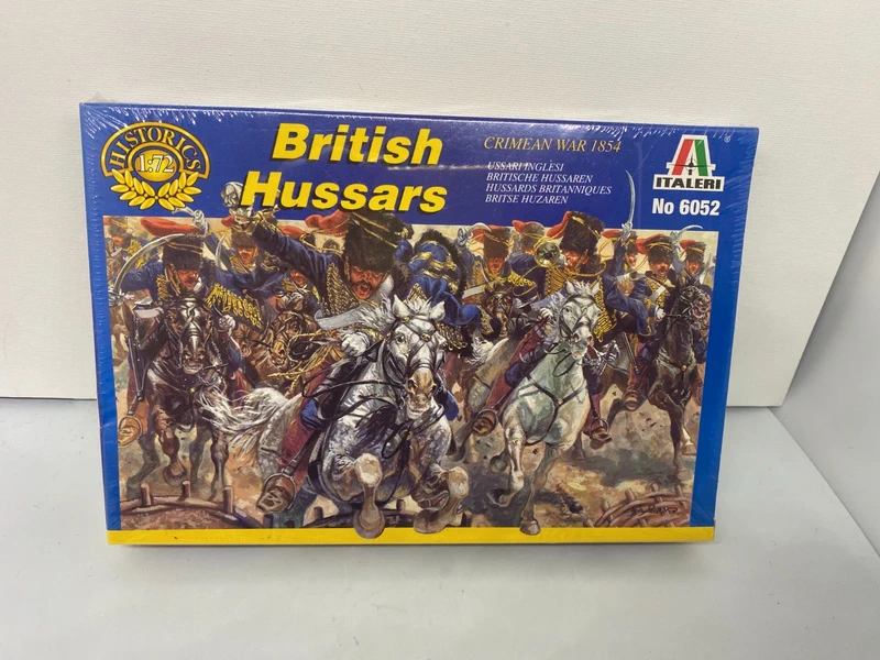 Italeri 6052 - British Hussars crimean war 1854 (1:72) Nuovo sigillato