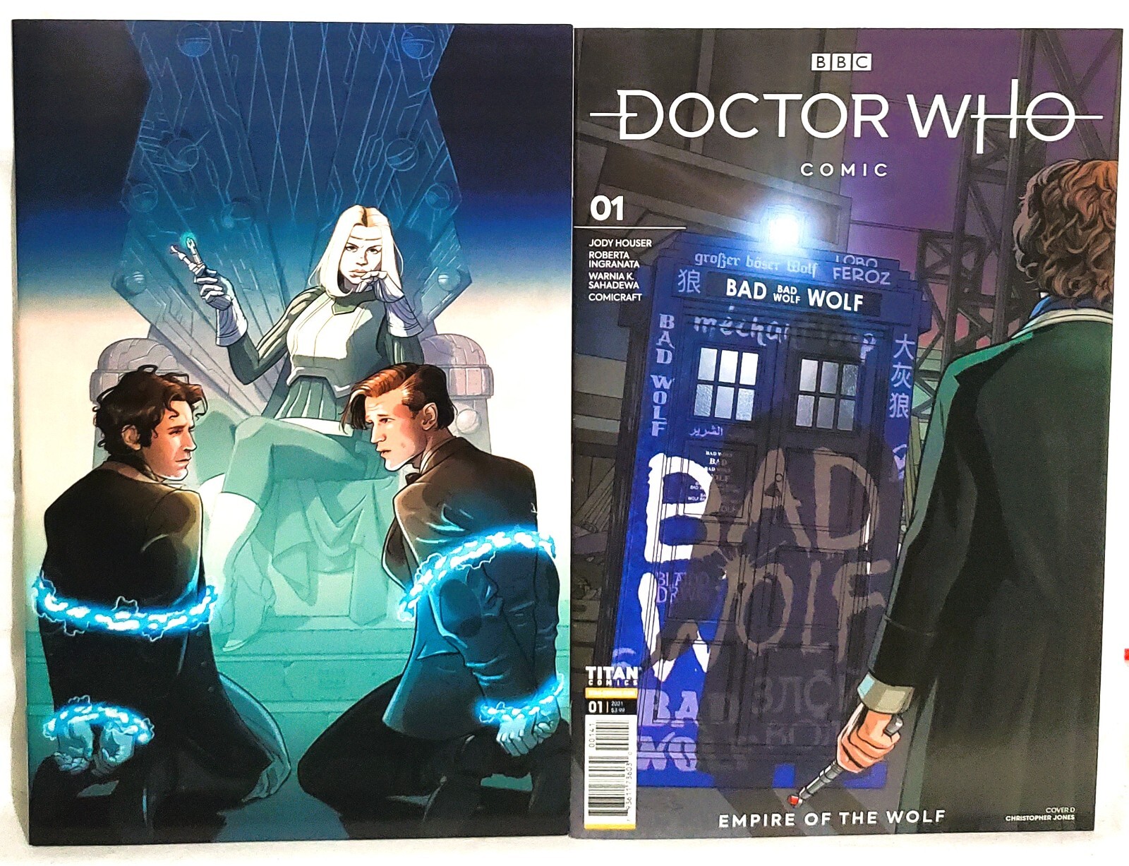 DOCTOR WHO Impero del Lupo #1 | Copertina variante FOC Virgin | Titan Comics