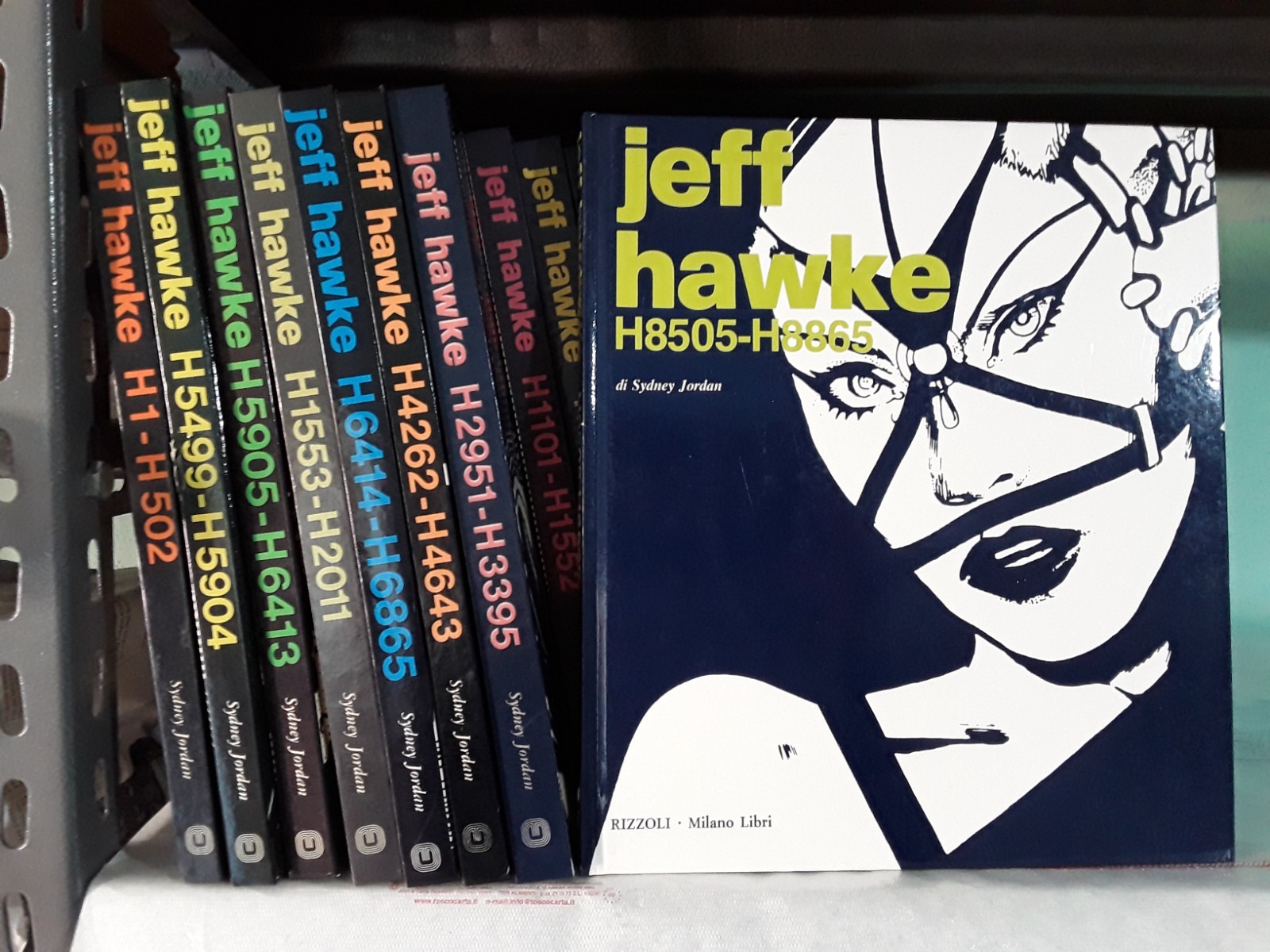 JEFF HAWKE 1/20 CPL ED.MILANO LIBRI