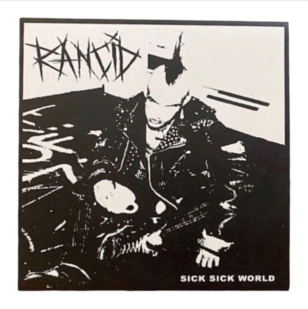 Rancid SICK SICK WORLD 12" White Vinyl Limited 3000 incl Young Al Capone, SNTEN