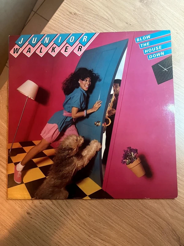 Junior Walker - Blow The House Down - Vinyle 33T - 1983