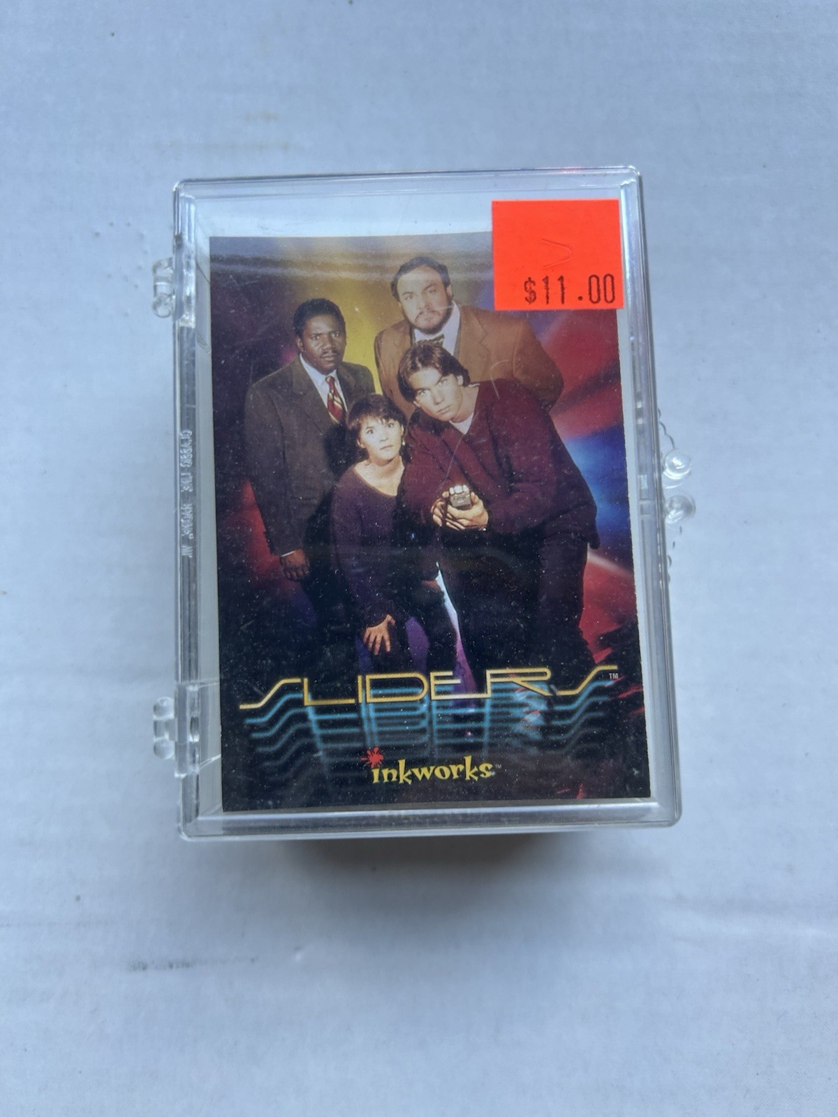 Sliders complete base set 72 cards 1997 INKWORKS  W Plastic Case