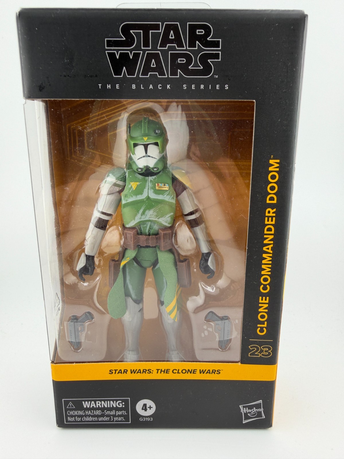 Star Wars Black Series Bersaglio Esclusivo Clone Commander Doom 23 Nuovo Sigillato 
