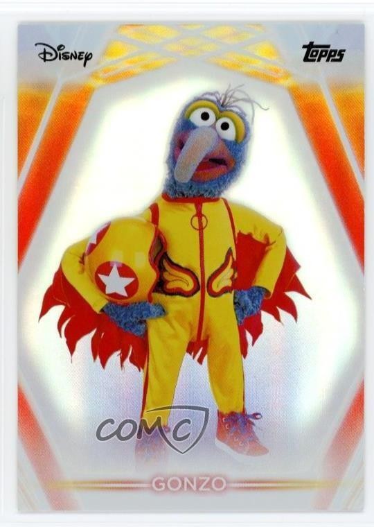 2026 Topps Disney Neon Rainbow Foilboard Gonzo #191 v1x