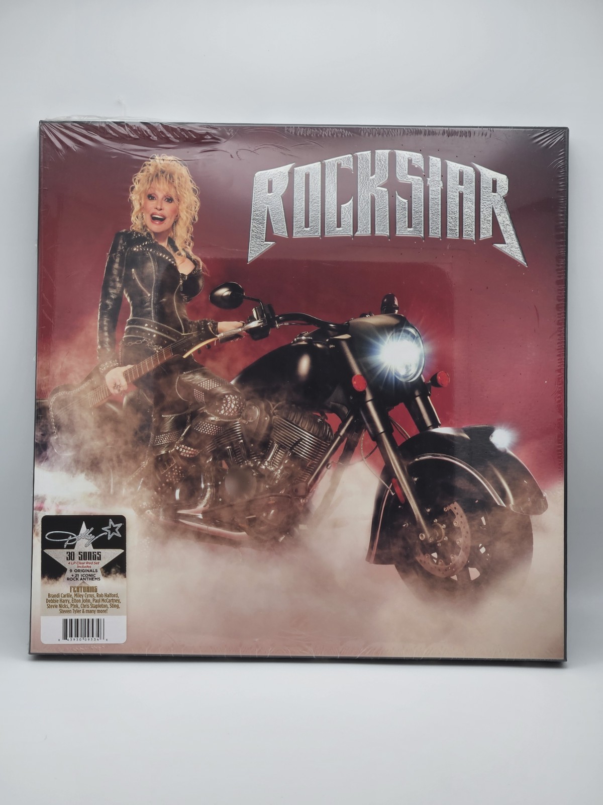 BRAND NEW SEALED Dolly Parton Rockstar CLEAR RED 4 LP Deluxe Box Set MINT