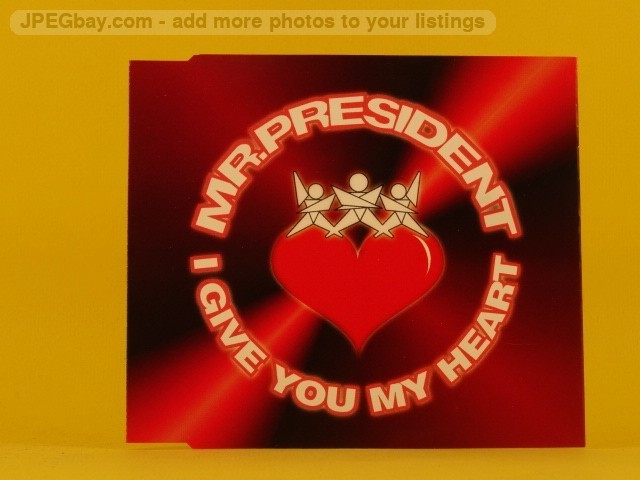 Mr. President I Give You My Heart (L80) 5 Track CD Single including Picture Slee