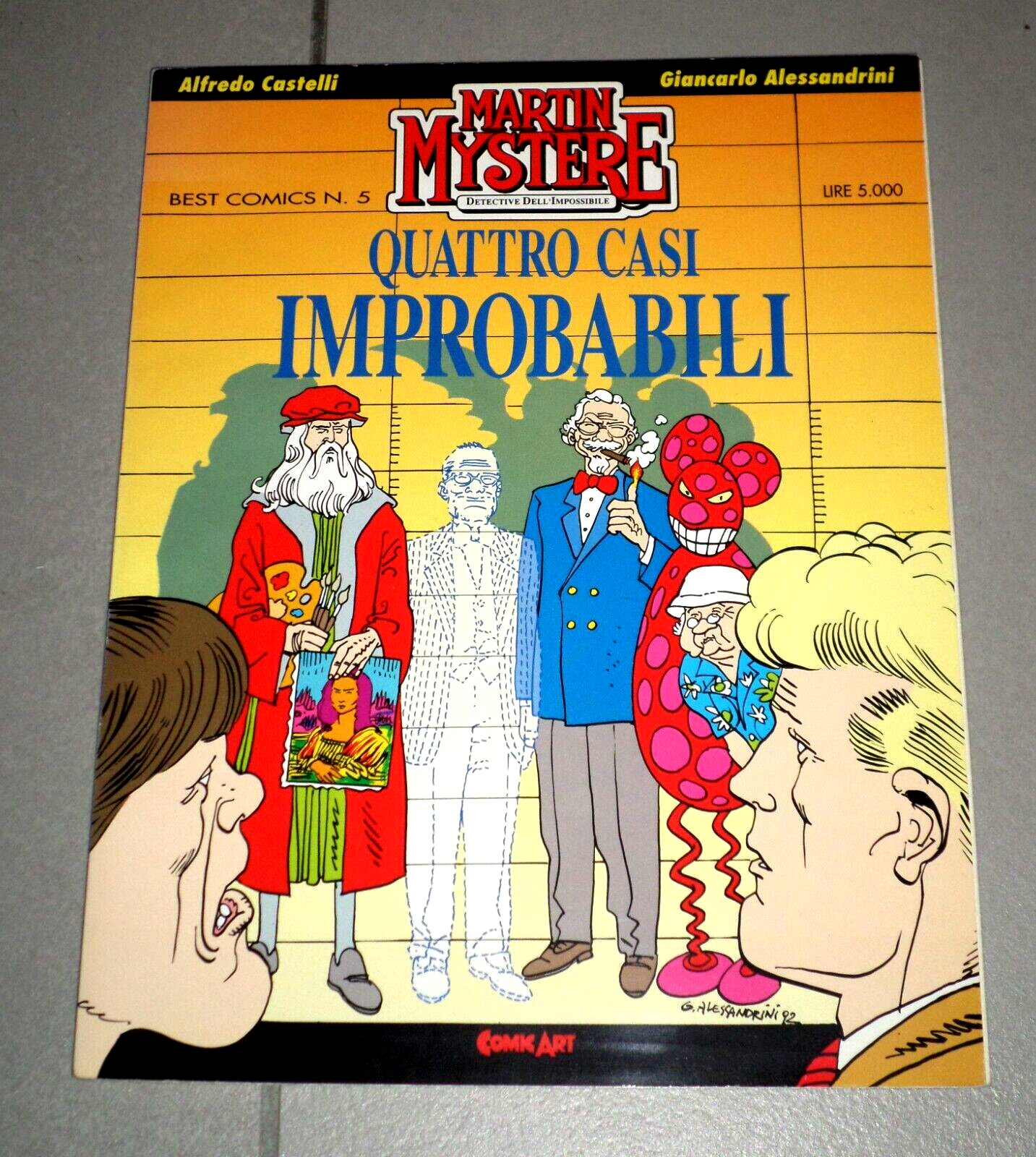 MARTIN MYSTERE - QUATTRO CASI IMPROBABILI - Alfredo Castelli - Comic Art 1992