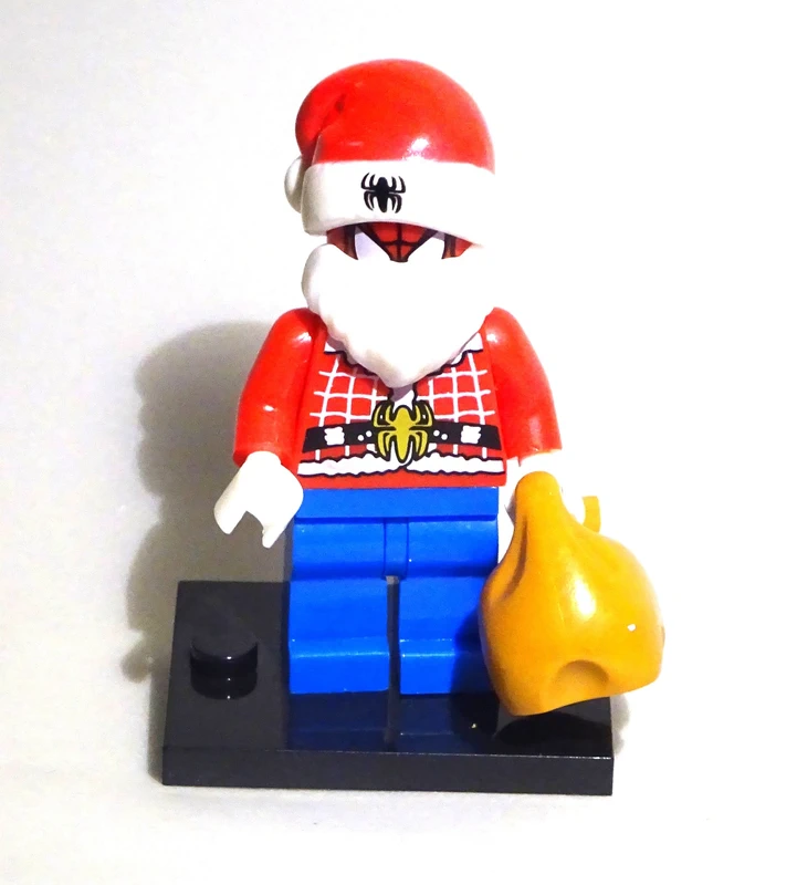 Minifigures Super Eroi   Spiderchristmas66     Compatibile lego D3