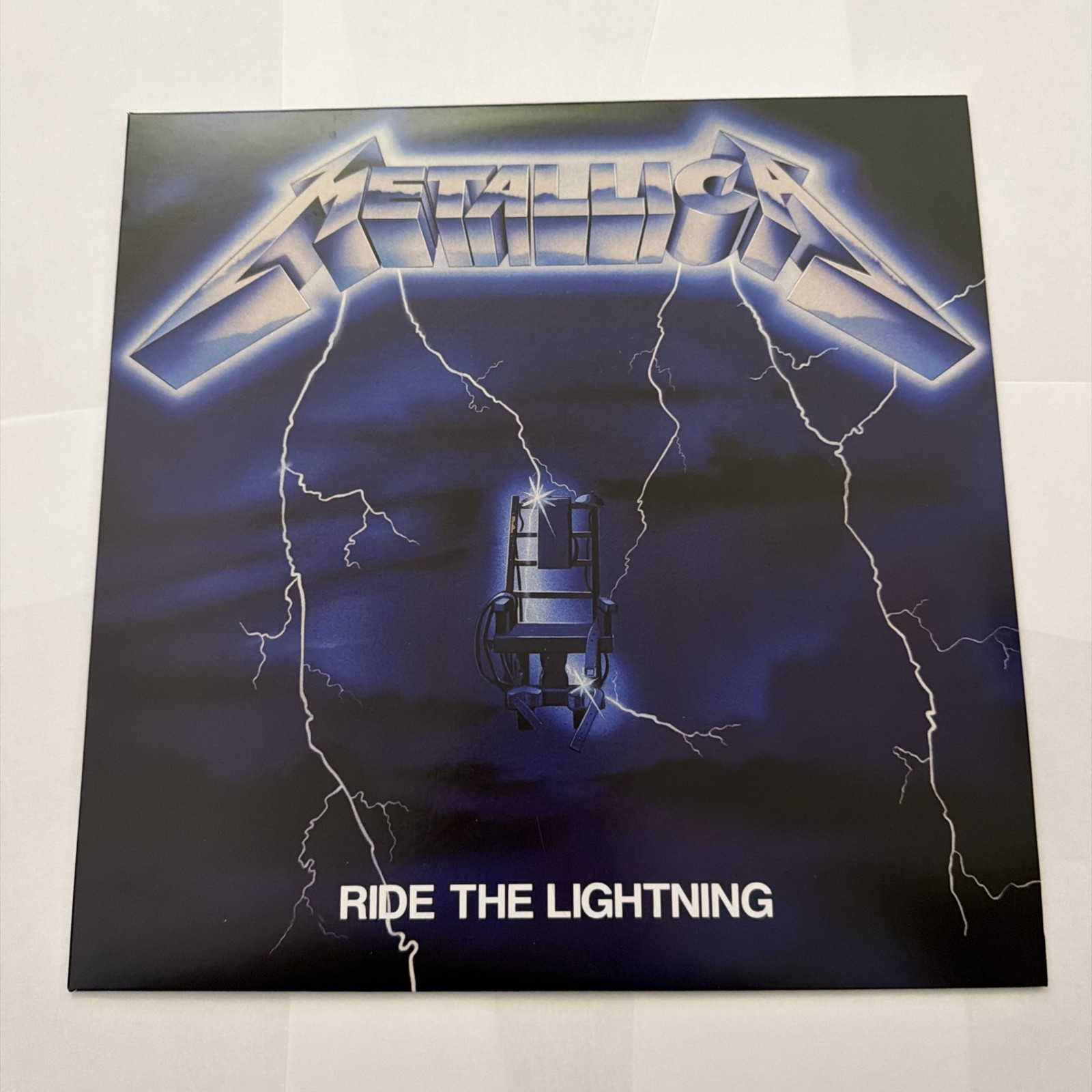 Metallica Ride The Lightning (WM Exclusive Electric Blue Vinyl, 2021)OPPENED