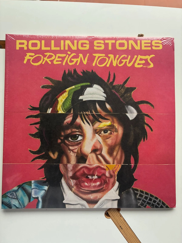 Vinilo limitada edición doble panini Rolling Stones foreign tongues