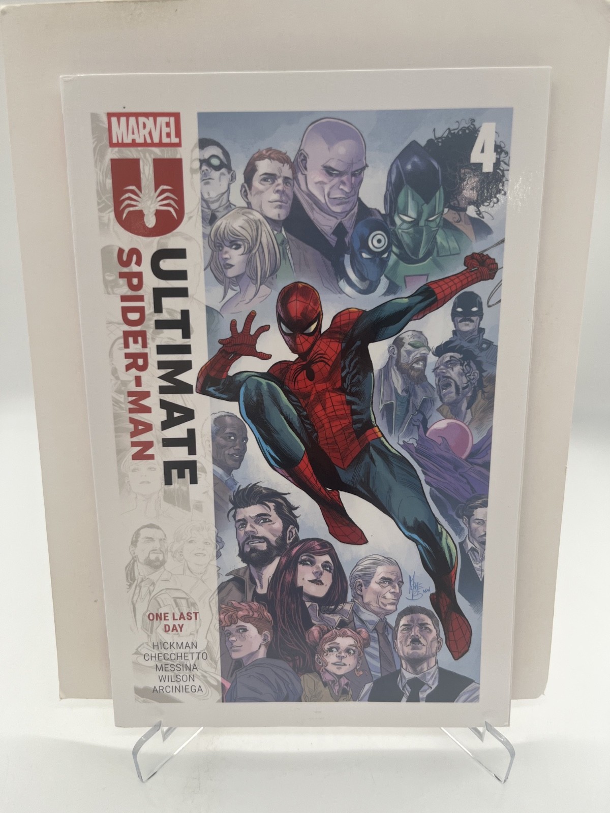 Ultimate Spider-Man One Last Day #4 TPB Marvel quasi nuovo