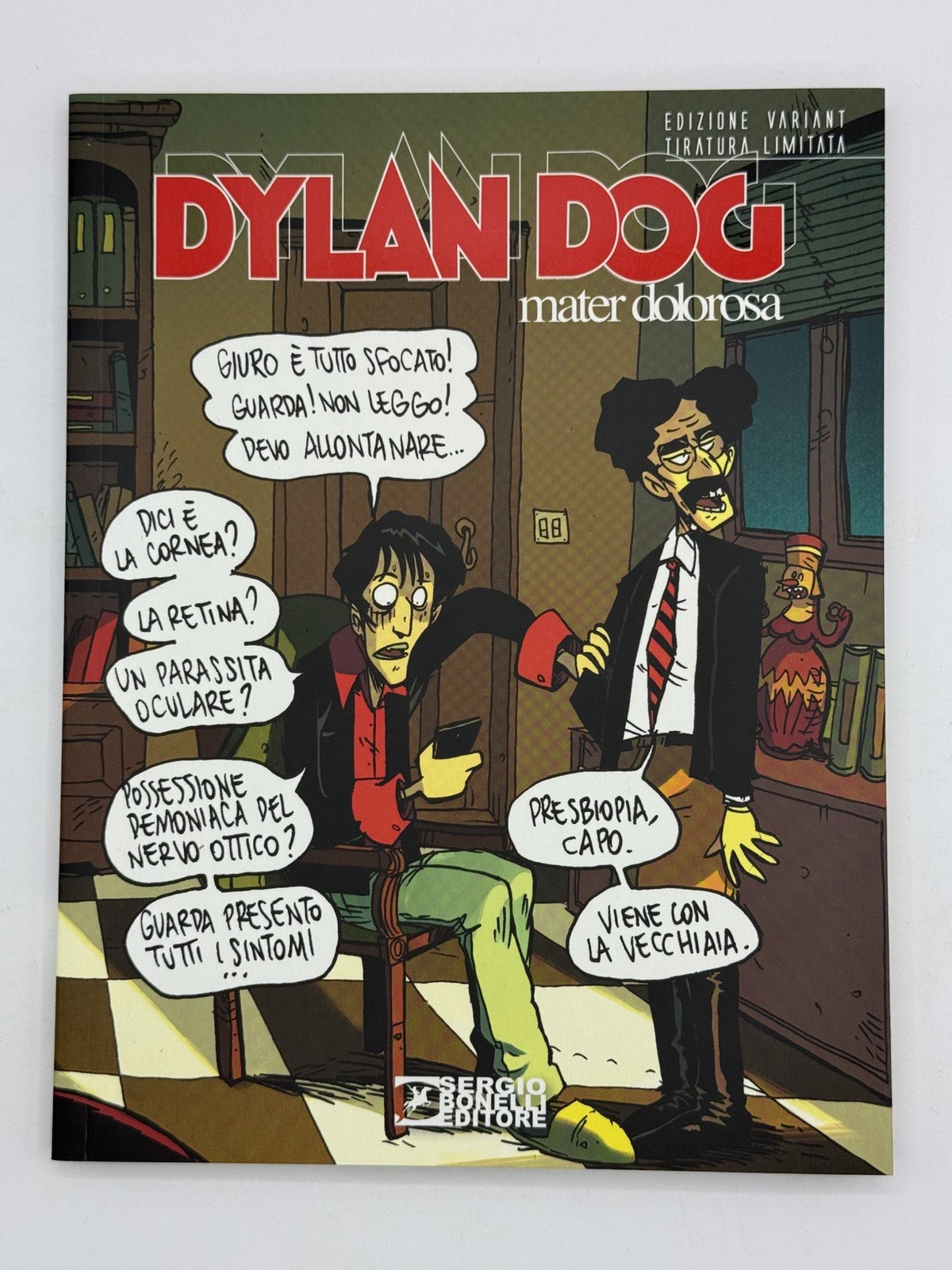 DYLAN DOG - N. 361 Mater Dolorosa - VARIANT ZEROCALCARE - Lucca Comics 2016