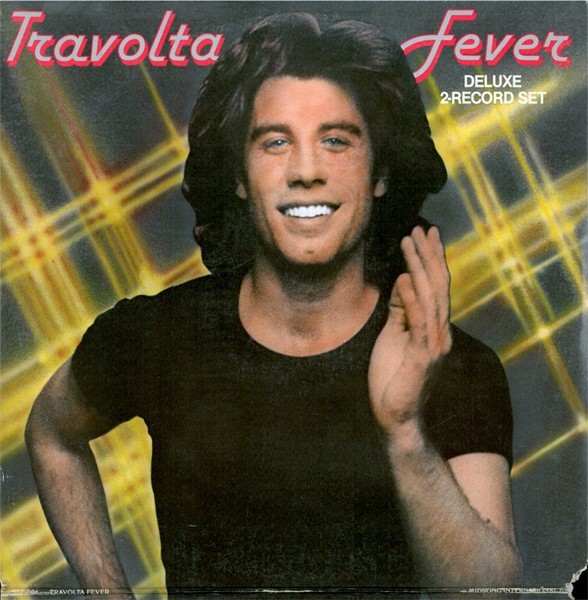 JOHN TRAVOLTA TRAVOLTA FEVER DELUXE 2-Vinyl Set  Vinyl Like New