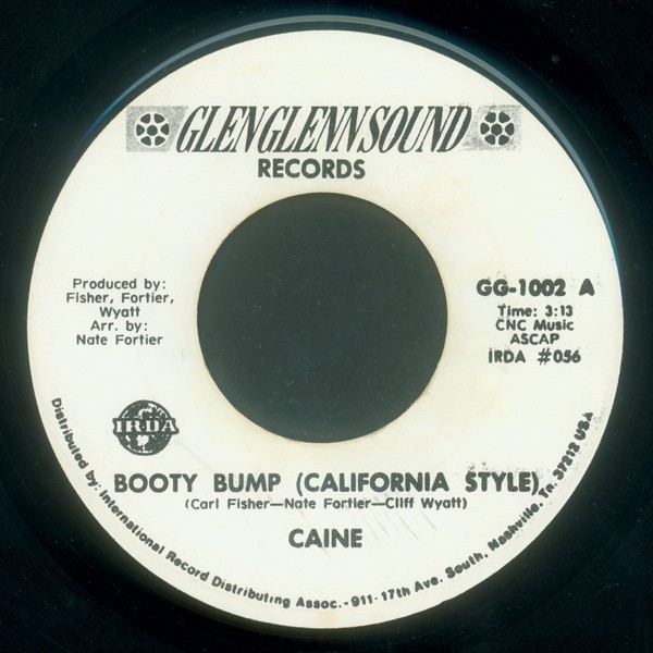 Caine - Booty Bump (California Style) (7") (Very Good Plus (VG+)) - 4214997762