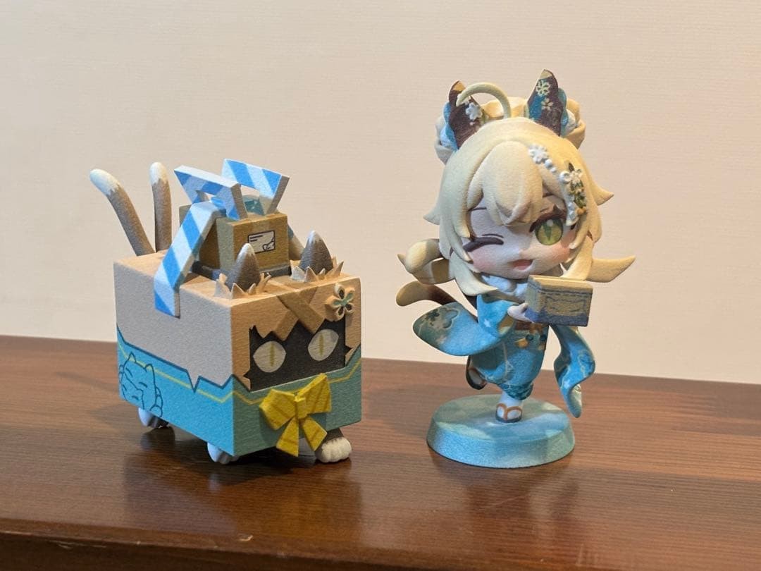 Genshin Express Kirara Cat Box Garage Kit