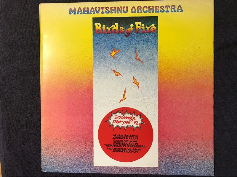 LP Mahavishnu Orchestra, Birds and fire, CBS 1973, Holland