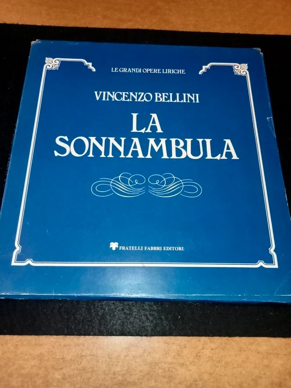 Cofanetto vinili la sonnambula Fabbri editori