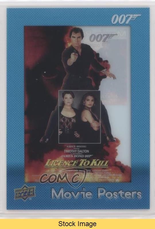 Upper Deck 2020 James Bond Villains & Henchmen Licenza di uccidere #MP-18 LEGGI 0m8q