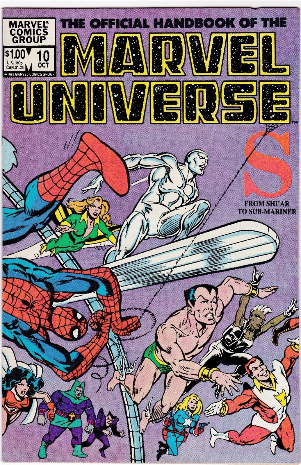 MARVEL UNIVERSE #10 OCTOBER 1983! NEAR MINT CONDITION! MARVEL CLASSIC!!