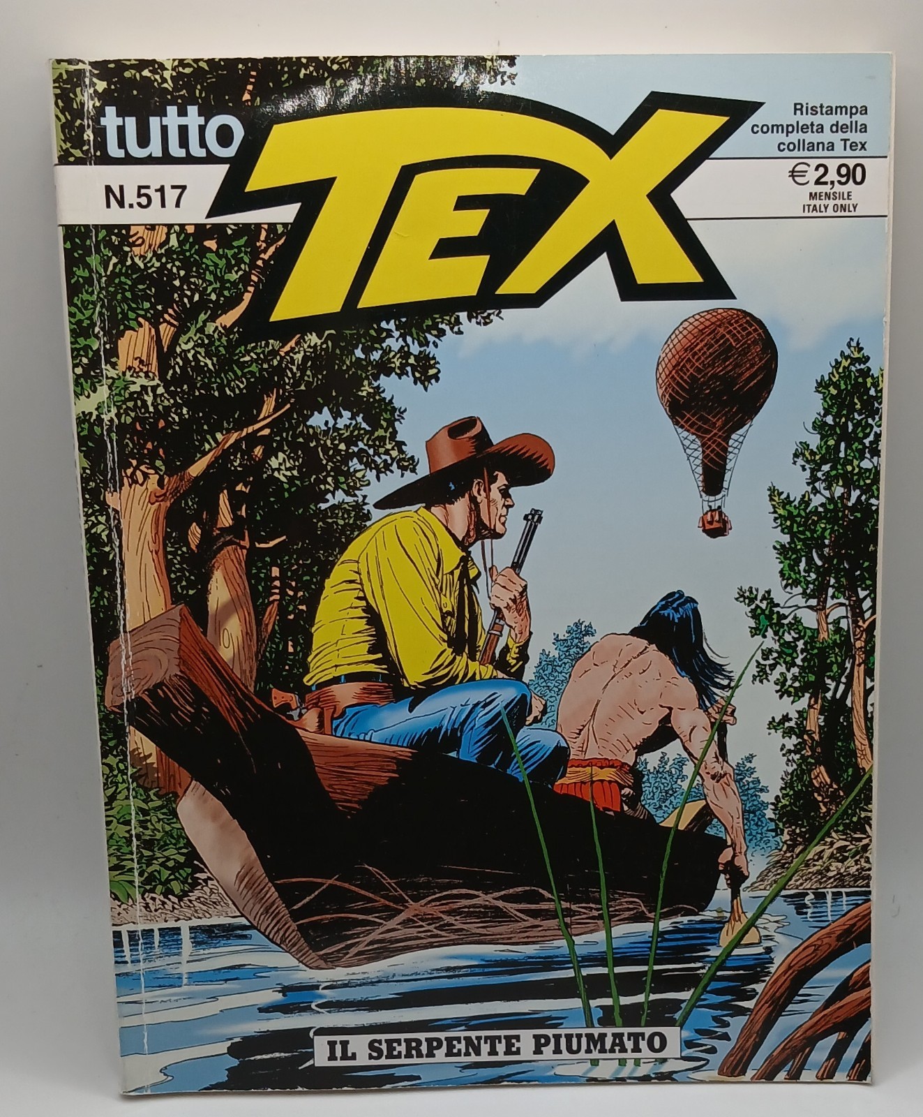 Fumetto Tex N° 517: Il Serpente Piumato. Serie: Tutto Tex