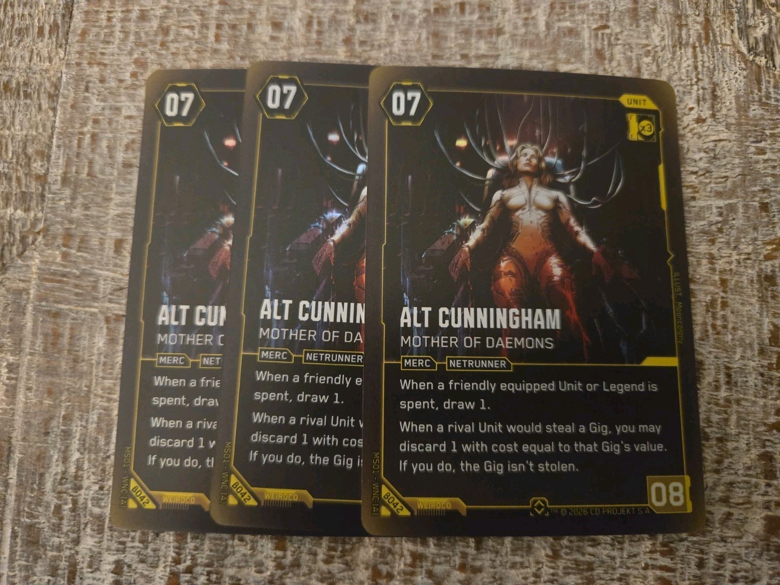 Cyberpunk TCG Alt Cunningham - Madre dei Demoni (B042)