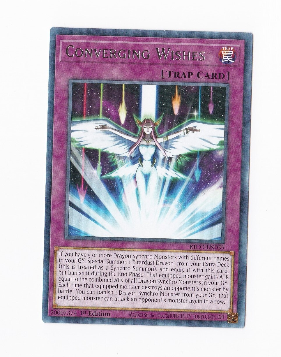 Konami YuGiOh 2020! 1ª Edizione - Auguri Convergenti KICO-EN059