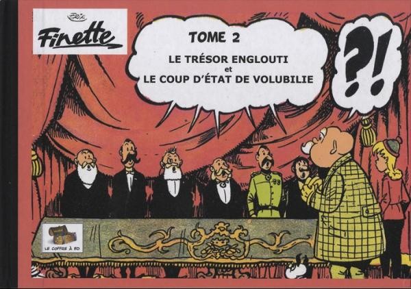 EO Finette (intégrale) 2 Le Trésor englouti + Coup d'état de Volubilie (Neuf