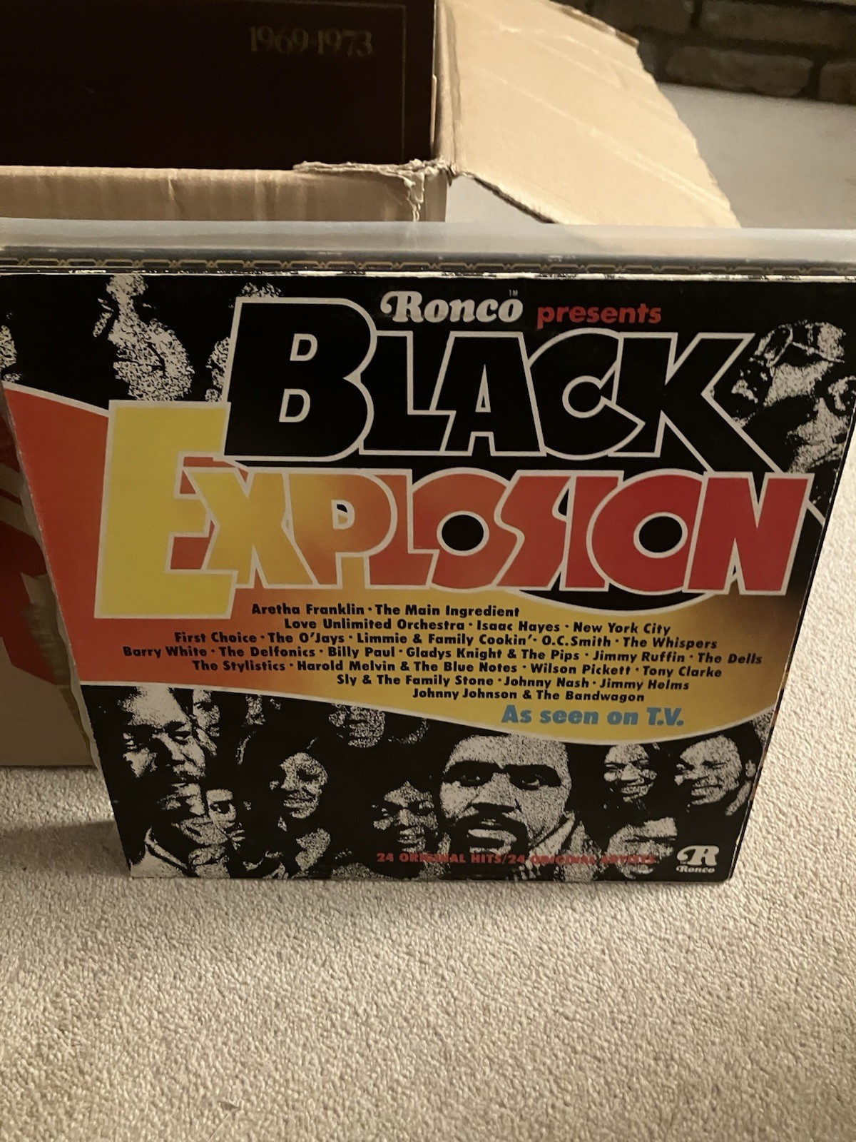 Black Explosion Vinyl LP 1974 Edition