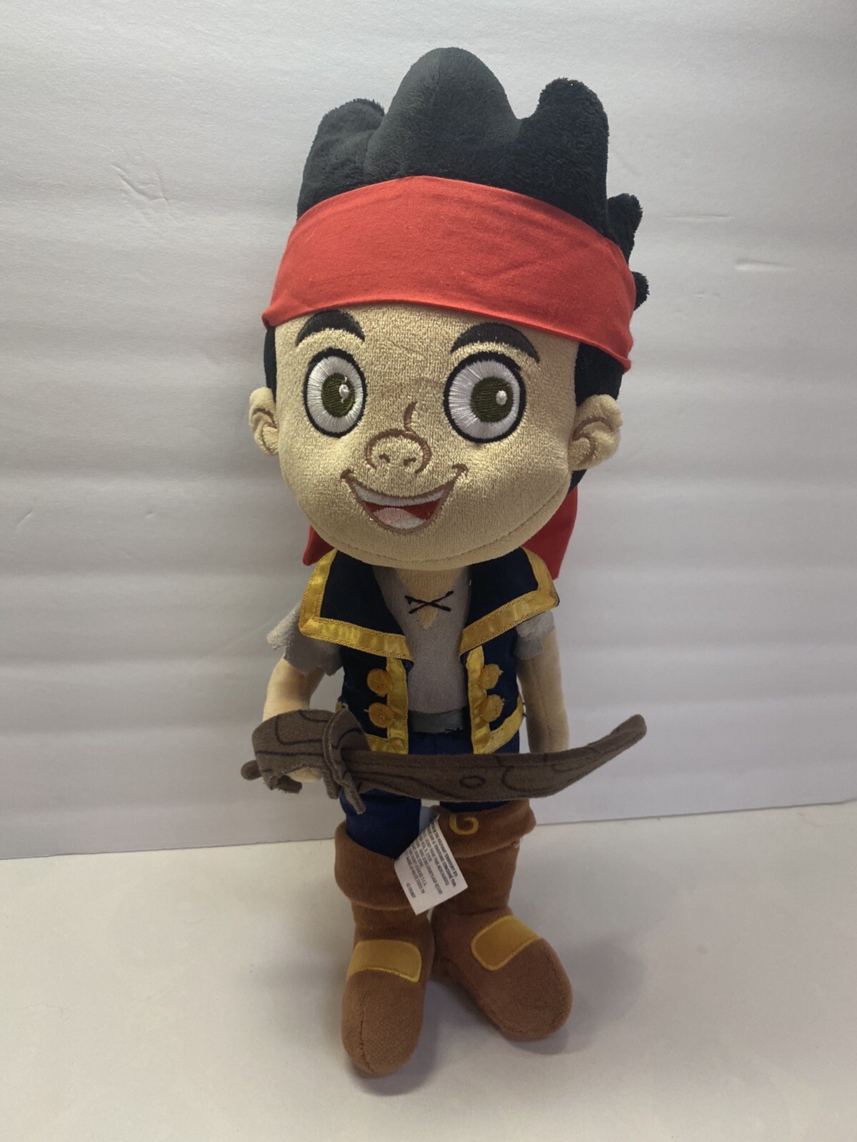 Disney Parks Jake e i pirati dell'Isola che non c'è peluche pupazzo Jake