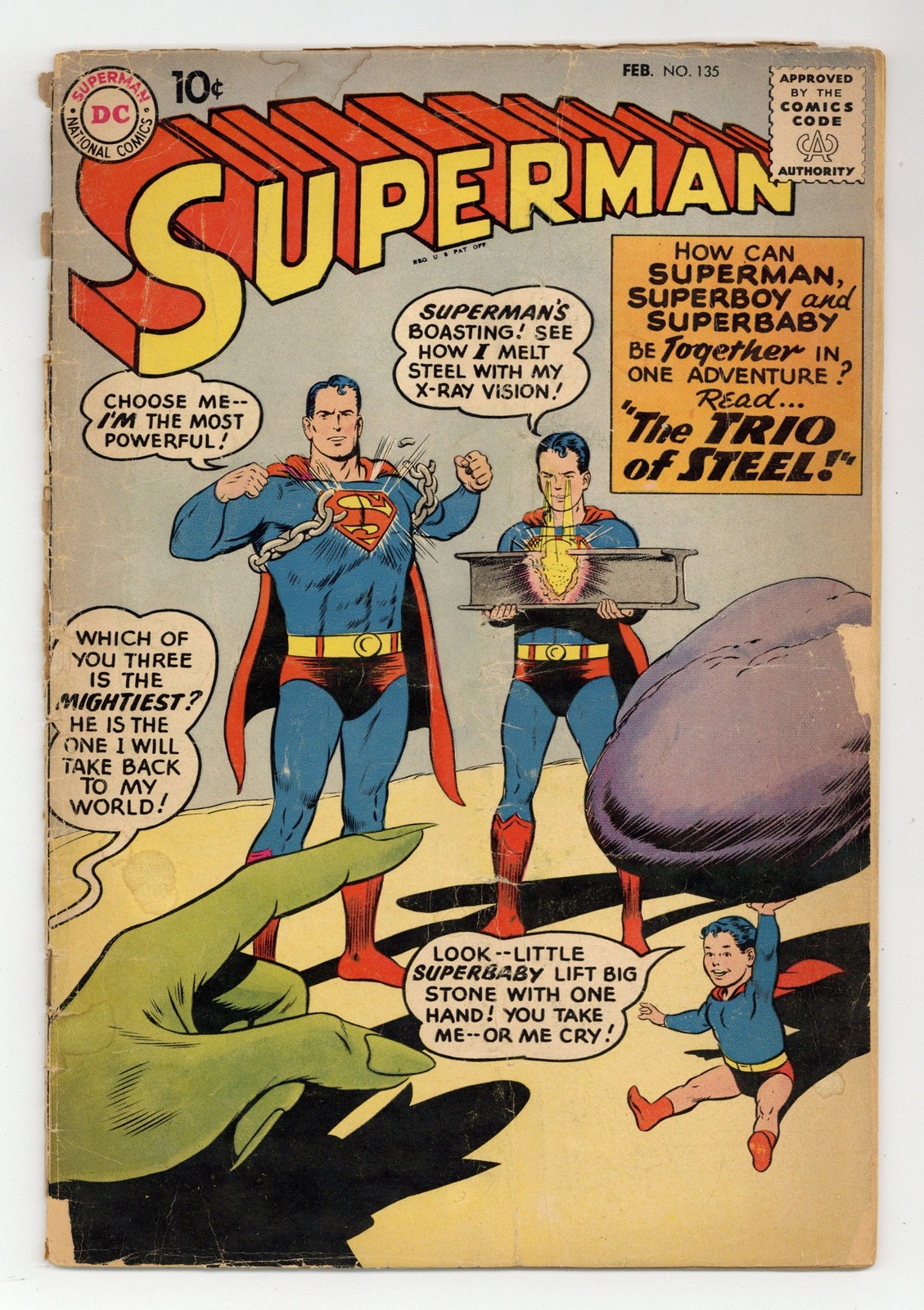 Superman #135 FR 1.0 1960