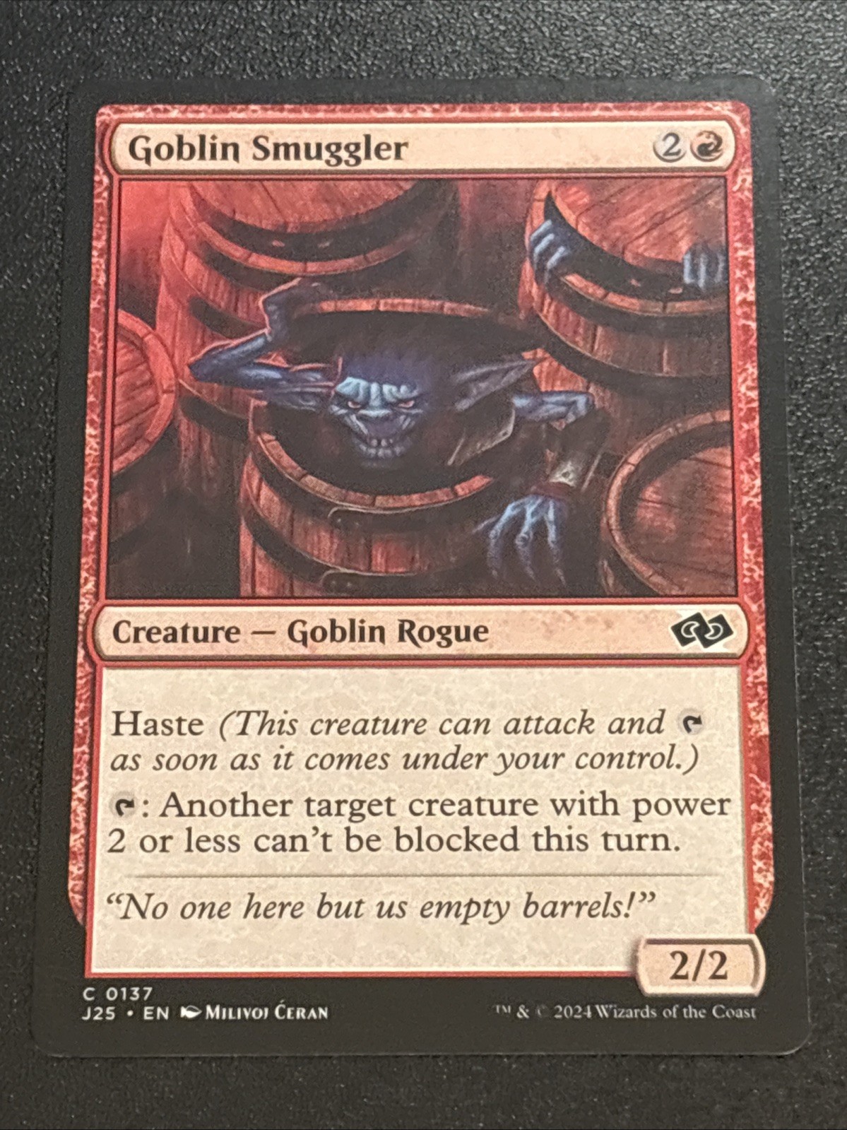 MTG Foundations Jumpstart Goblin Smuggler 0137