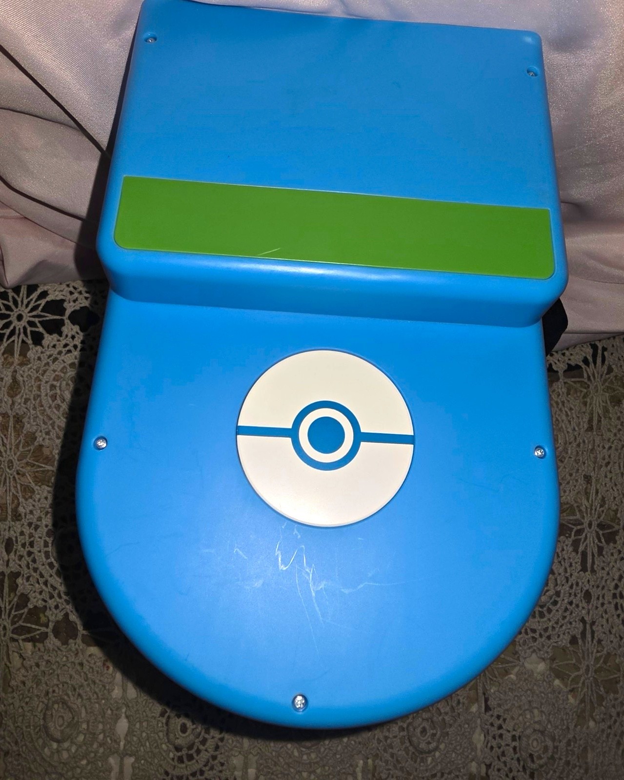 Pokémon Poké Ball Fold-Out Backpack Carry Case Playset w/ Straps, Plastic