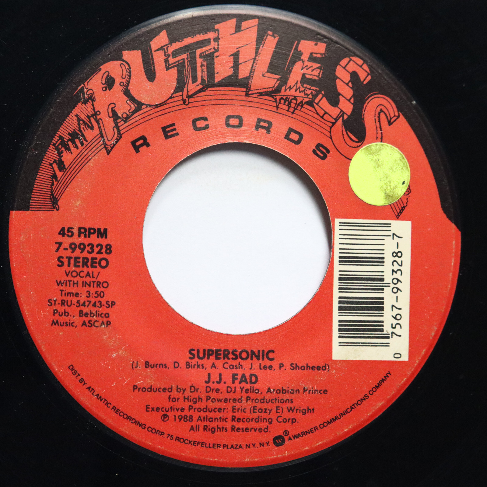 J.J. FAD - SUPERSONIC (BOTH SIDES) - RAP 45