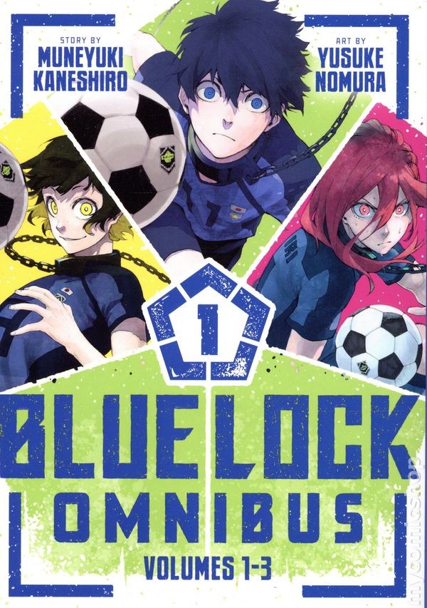 Blue Lock Omnibus TPB #1-REP NM 2026 Immagine Stock