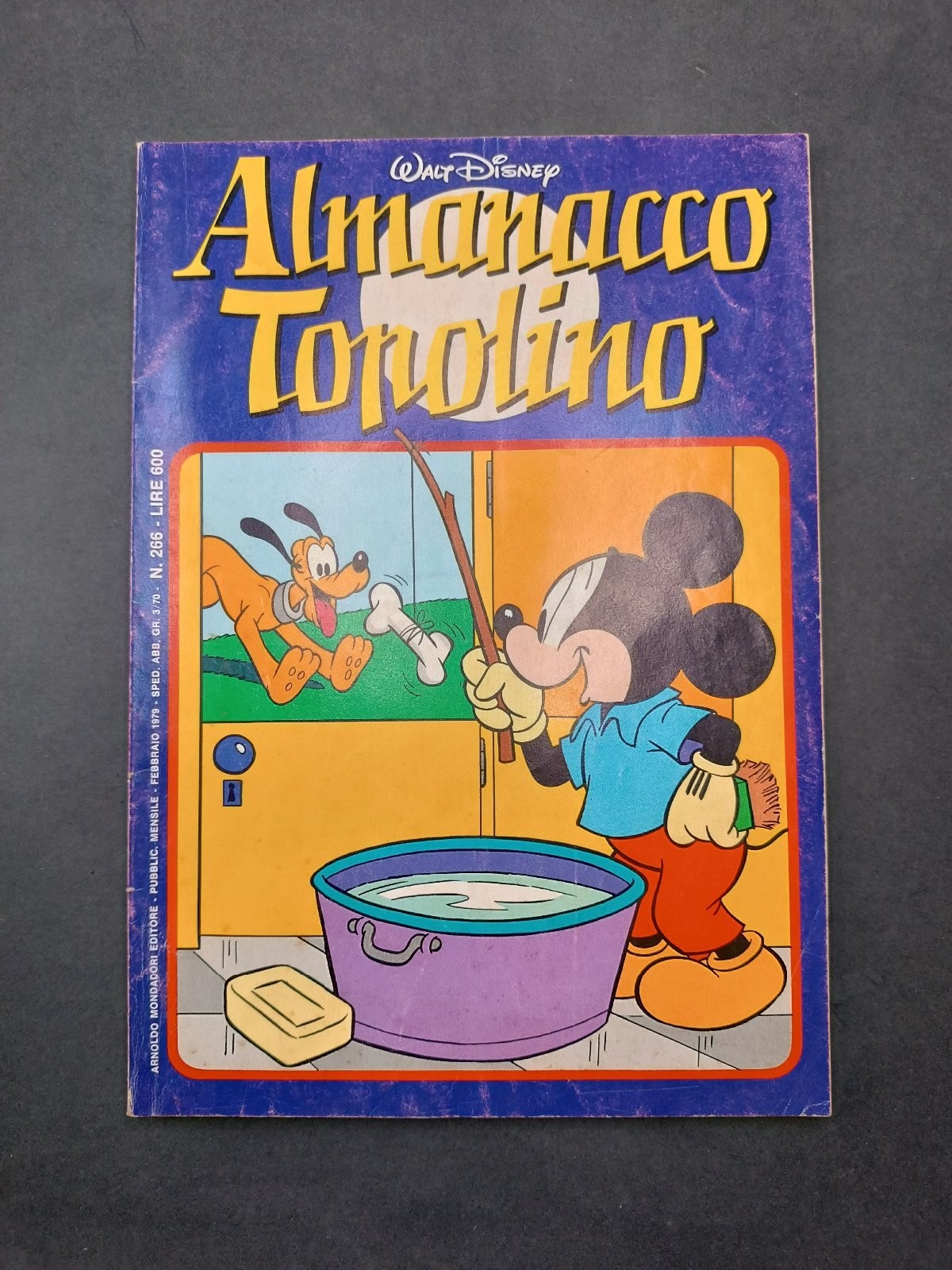 Fumetto Almanacco Topolino n.266 Febbraio 1979 Mondadori Disney