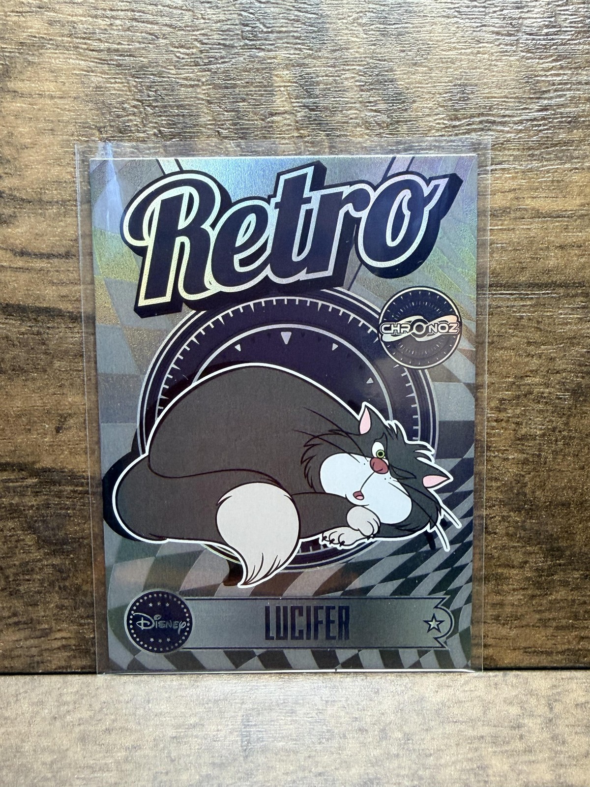 Disney ChronoZ Lucifero Retro Legacy Trading Card Ologramma Foil Cenerentola 2026