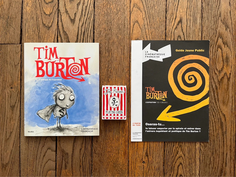 Lot exposition Tim Burton
