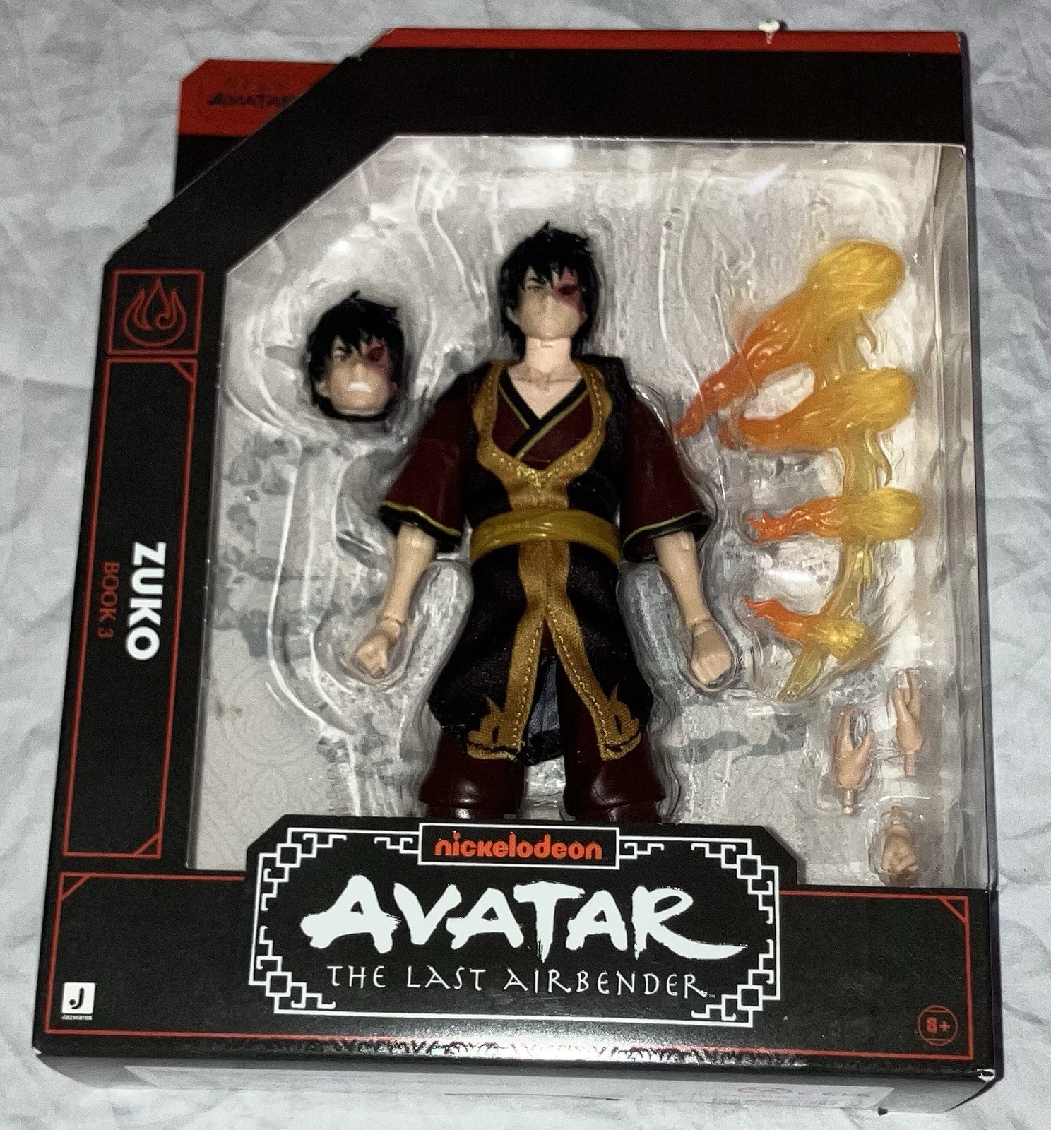 Avatar L'ultimo dominatore dell'aria Modellino ZUKO BOOK 3 6" 2025 Jazwares ATLA
