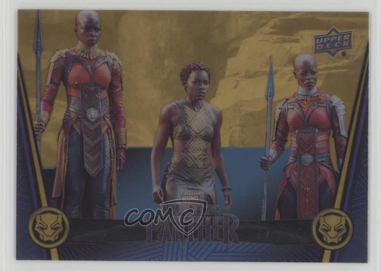 2018 Marvel Black Panther Acetate Gold 5/10 Challenge at Warrior Falls #65 01hi