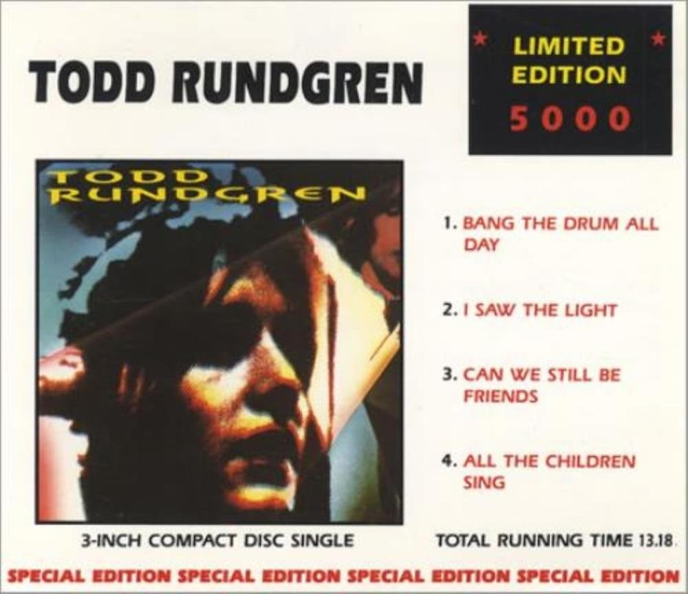 Bang The Drum All Day CD Todd Rundgren Rock Import Fast FREE P&P