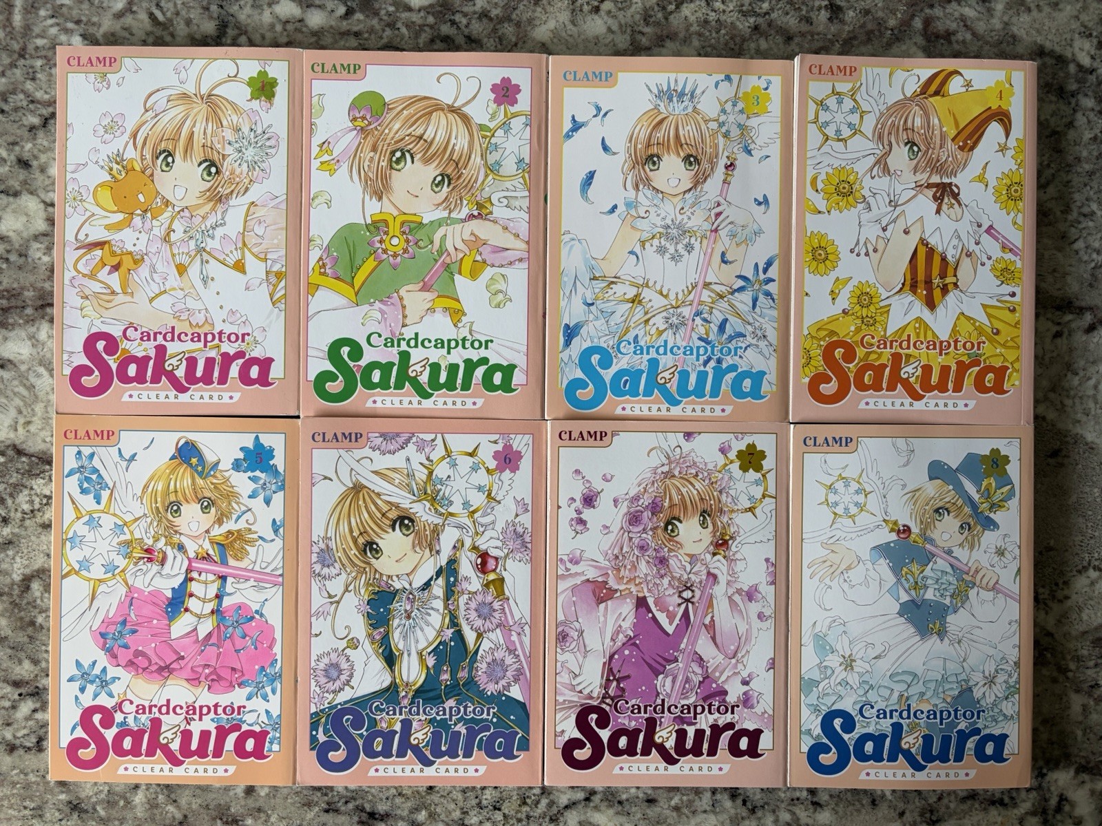 Cardcaptor Sakura Clear Card Manga Volume 1-16 English From Kodansha BRAND NEW