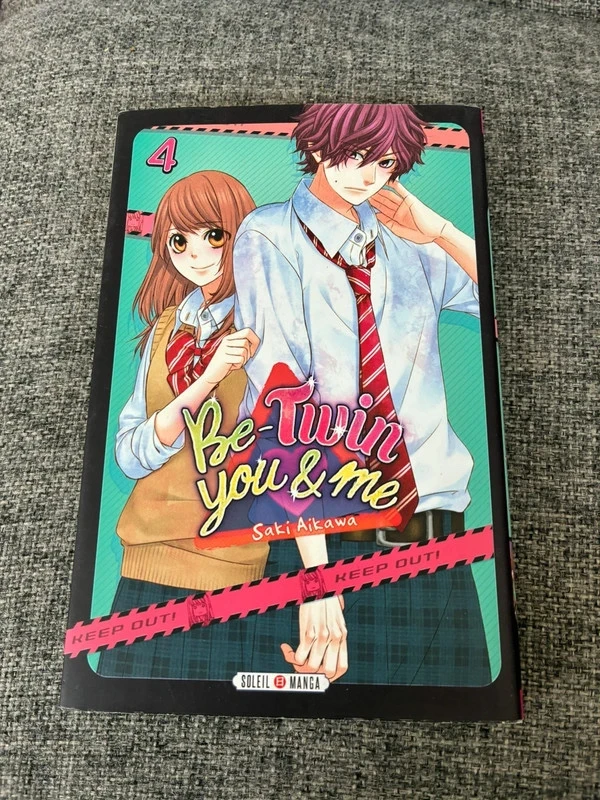 manga be-twin you & me tome 4 saki aikawa soleil 🌸