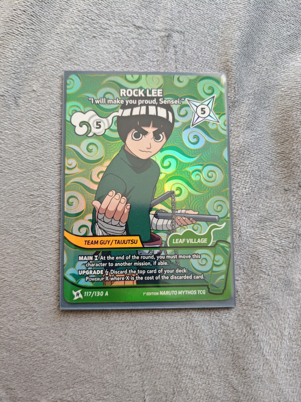 Rock Lee Naruto Tcg