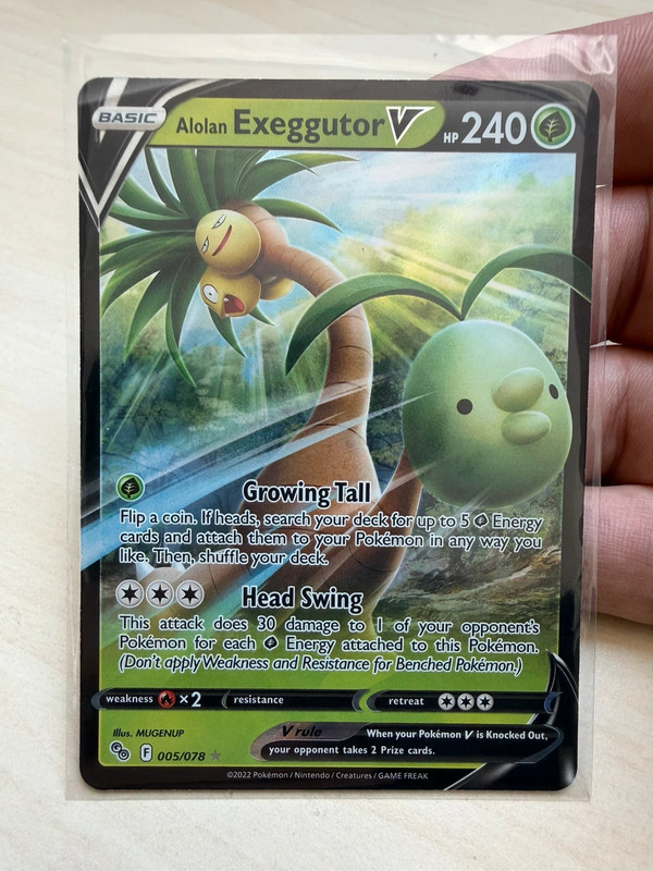 Alolan Exeggutor V #5 Pokemon Go