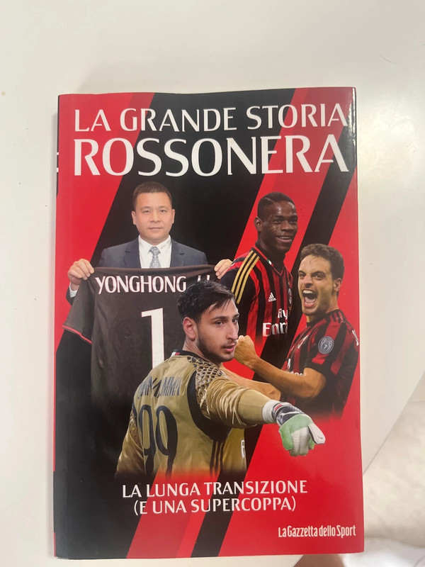 libro grande storia rossonera gazzetta dello sport