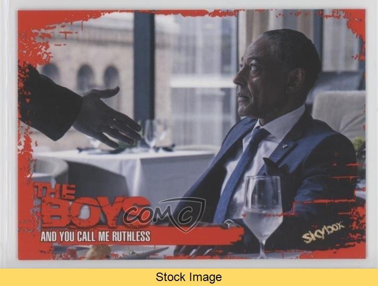 2025 Skybox The Boys: Season 1 & 2 Red And You Call Me Ruthless #194 READ 1ar2