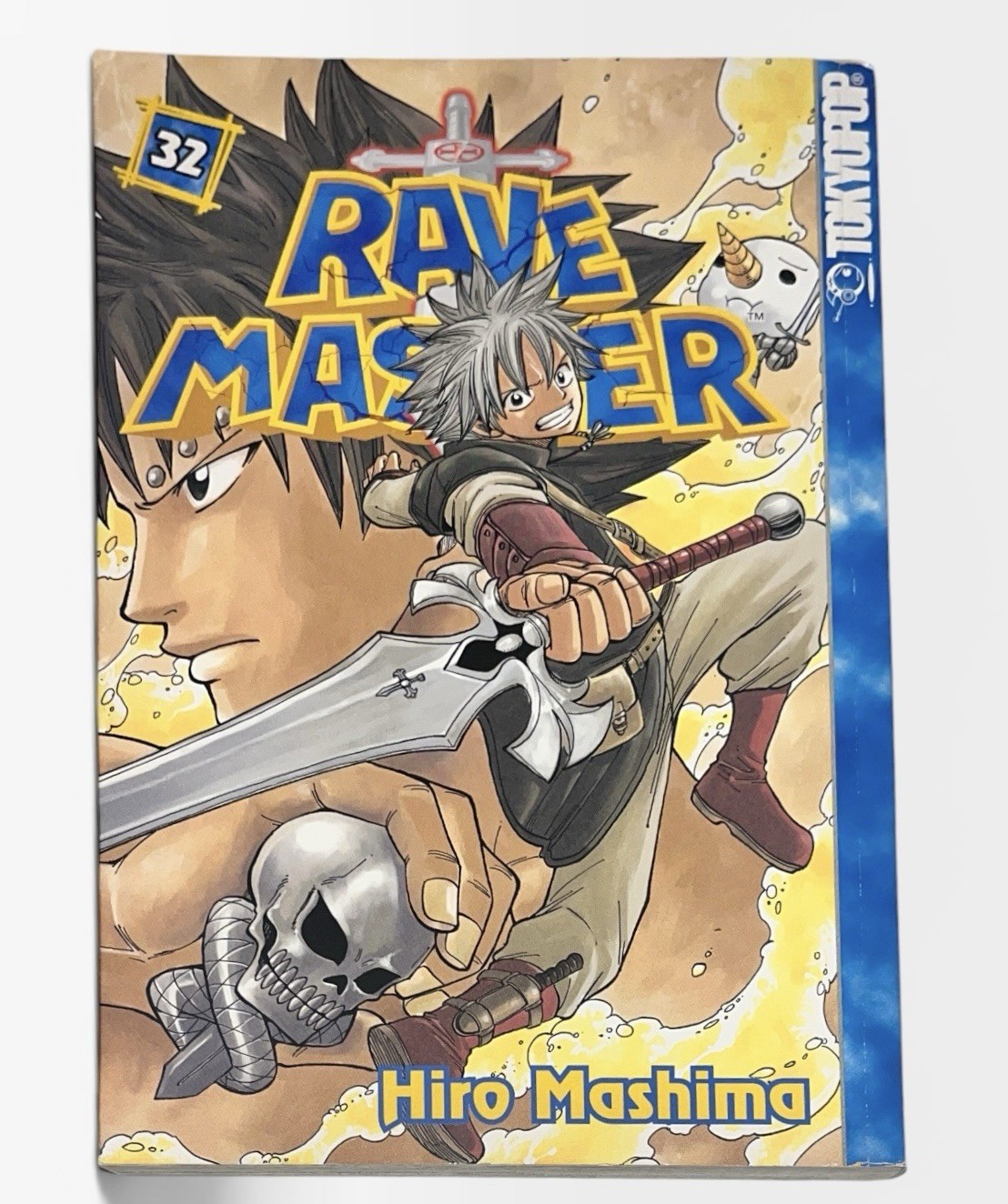 Rave Master Volume 32 Manga Inglese Hiro Mashima TokyoPop Omnibus